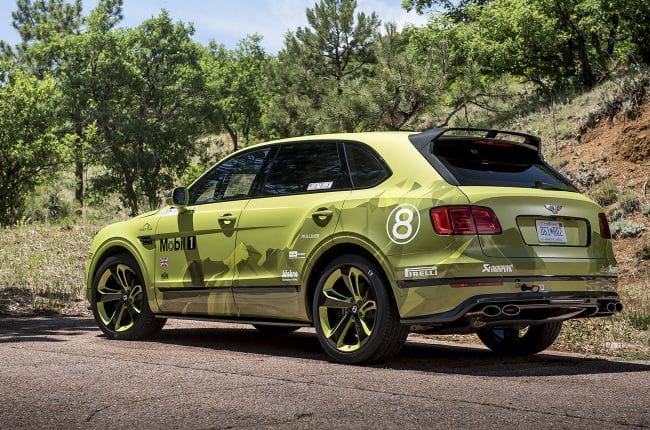 Bentley Bentayga Pikes Peak