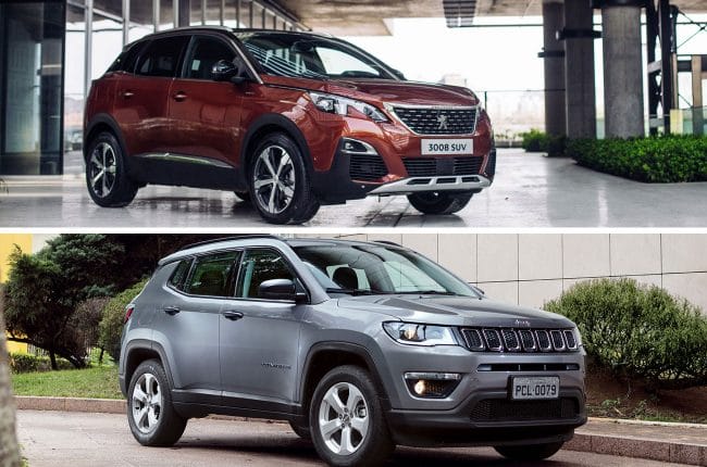 Jeep Compass vs Peugeot 3008