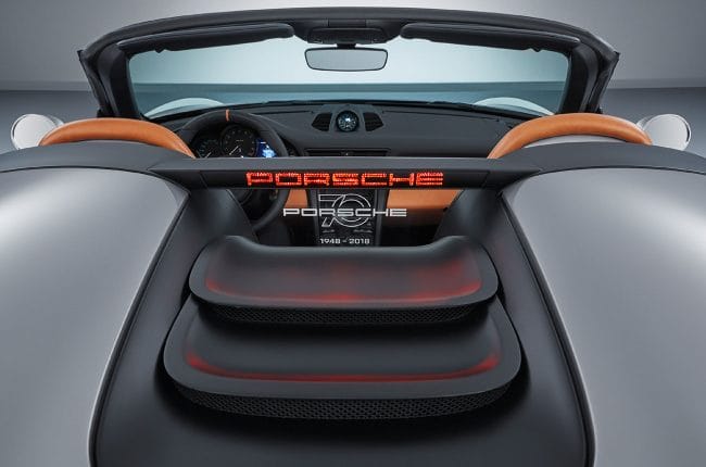 Porsche 911 Speedster Concept.