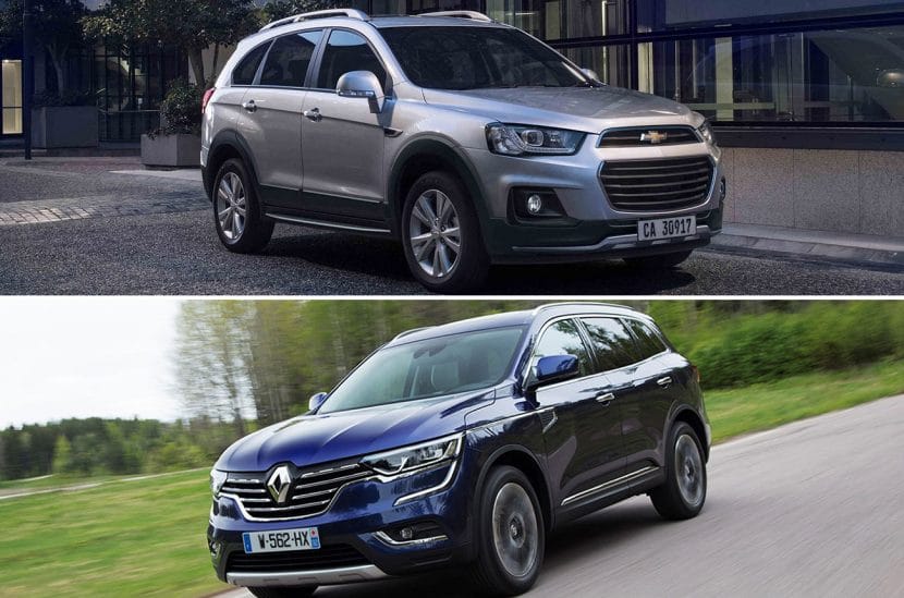 Chevrolet Captiva vs Renault Koleos