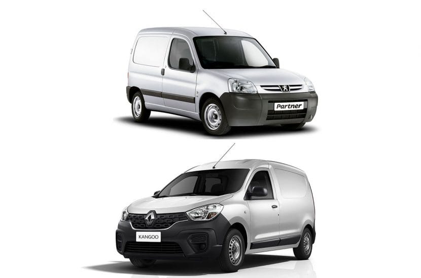 Renault Kangoo Express vs Peugeot Partner Furgón