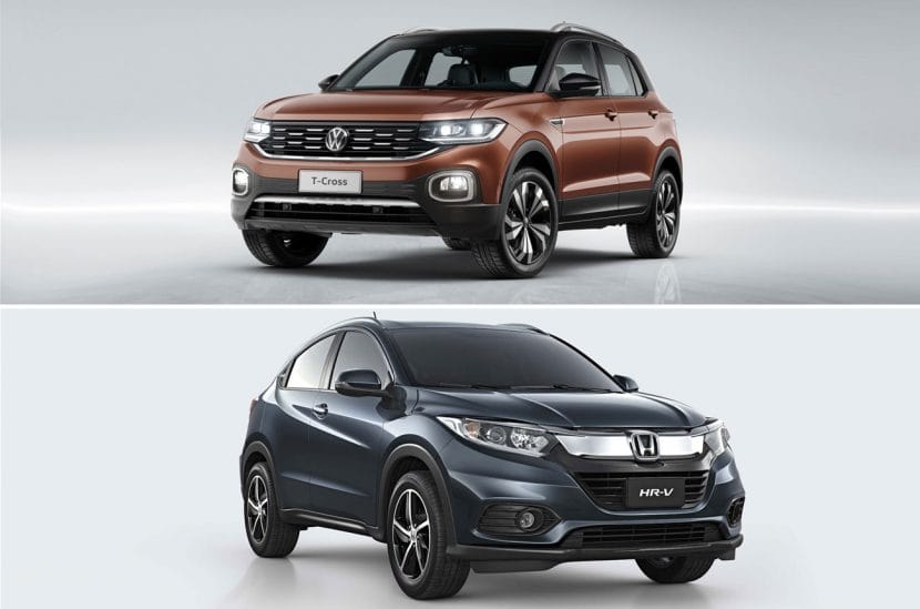 Volkswagen T-Cross vs Honda HR-V