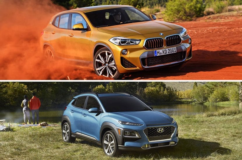 BMW X2 vs Hyundai Kona