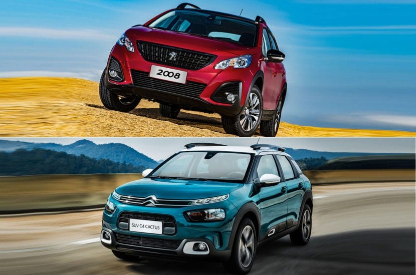 Peugeot 2008 vs Citroën C4 Cactus