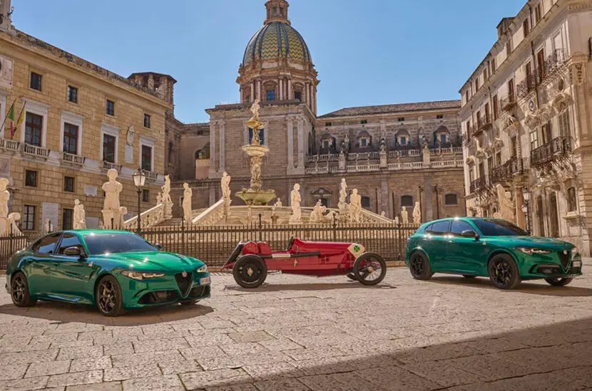 Alfa Romeo Stelvio y Giulia Quadrifoglio 100°Anniversario