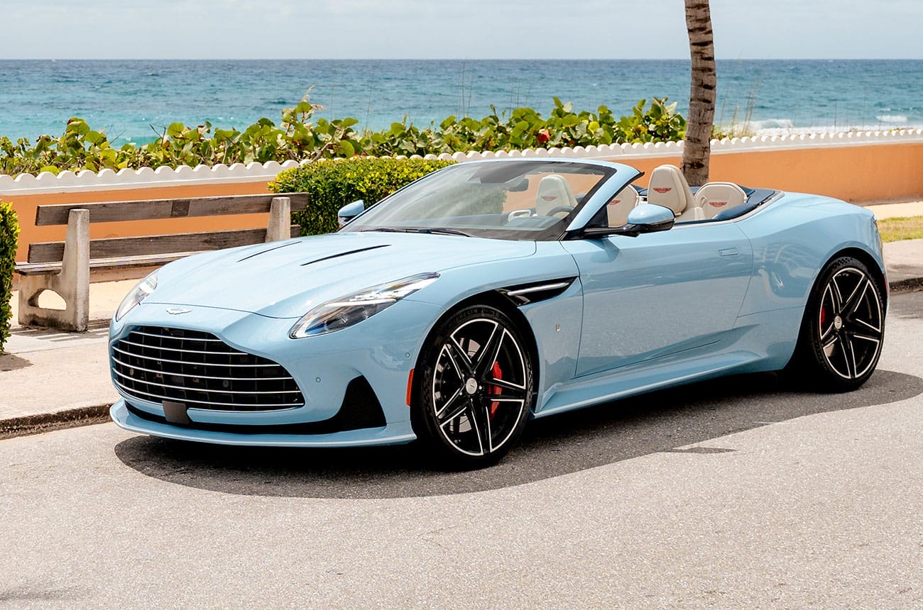 Aston Martin DB12 Volante Palm Beach Edition