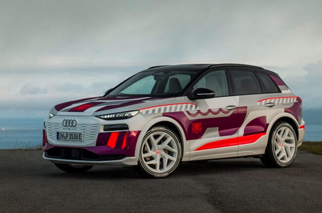 Audi Q6 e-tron prototype