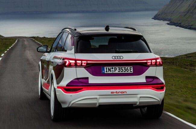 Audi Q6 e-tron prototype