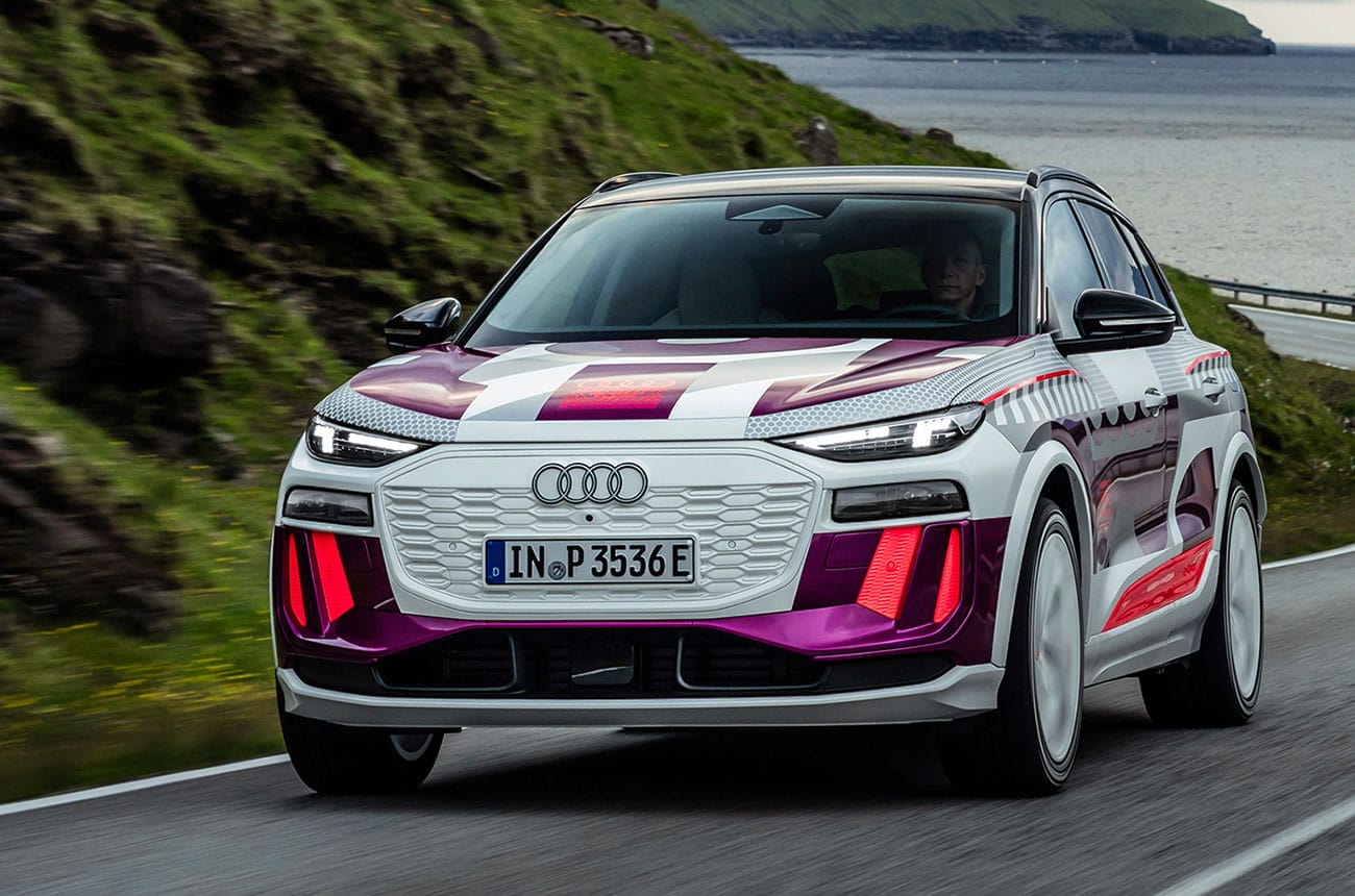 Audi Q6 e-tron prototype