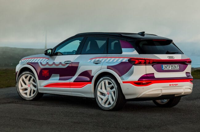 Audi Q6 e-tron prototype
