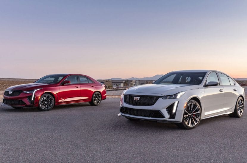 Cadillac CT4V y CT5-V Blackwing