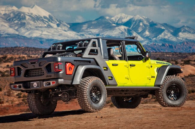 Jeep Gladiator Rubicon Sideburn Concept