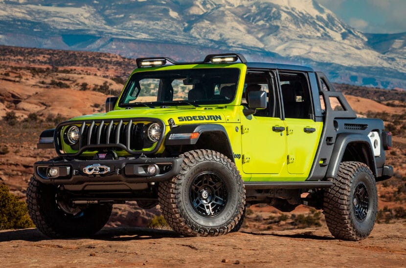 Jeep Gladiator Rubicon Sideburn Concept