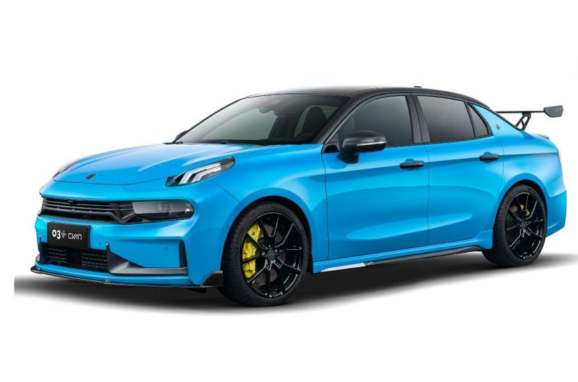 Lynk & Co 03+ Cyan Edition