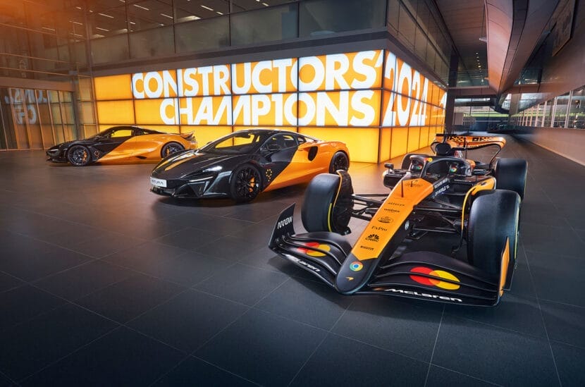 McLaren MCL38 Celebration Edition Artura y 750S