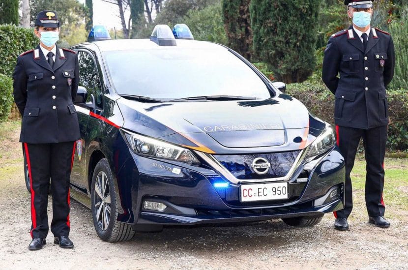 Nissan Leaf Carabinieri