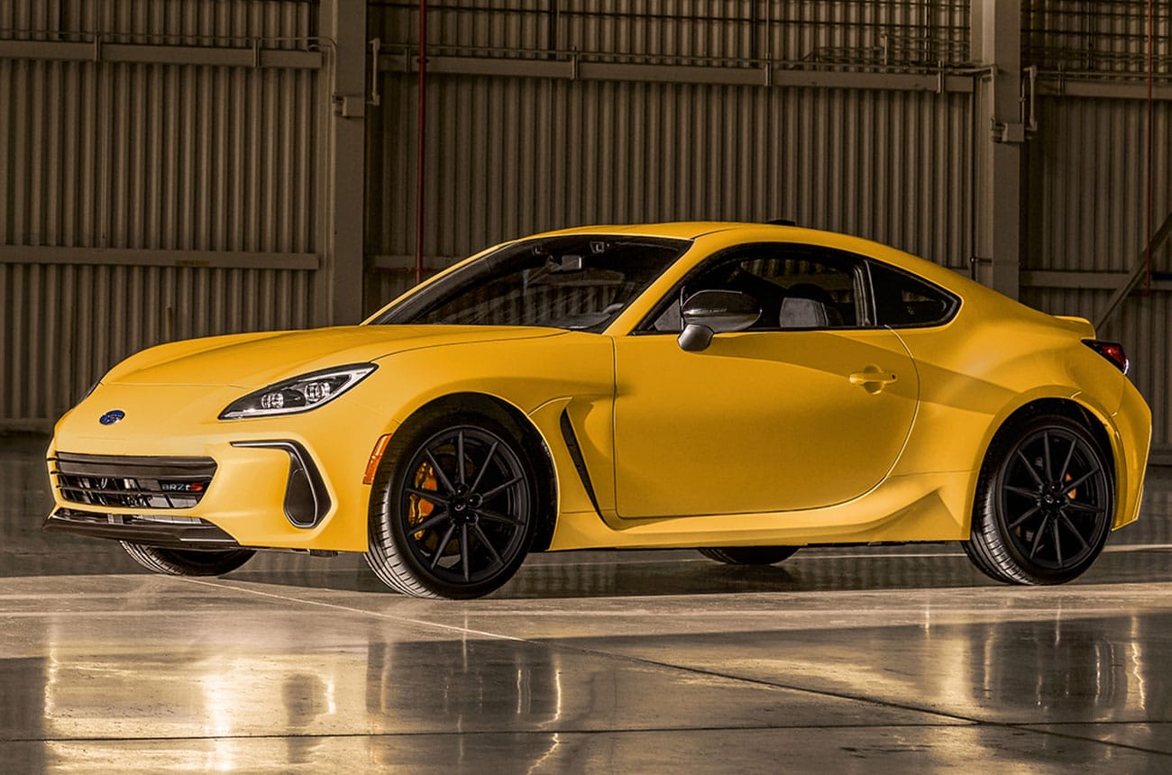 Subaru BRZ Series.Yellow